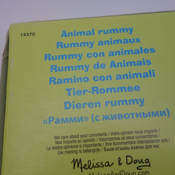 Melissa & Doug Animal Rummy Playing Cards 14370 Still in Plastic - Picture 6 of 15